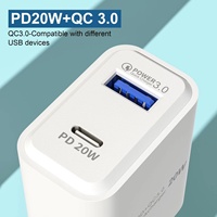 Offre spéciale 20W chargeur rapide PD chargeur de téléphone électrique pour iPhone Android Cargadores Para Celular chargeur de téléphone à charge rapide