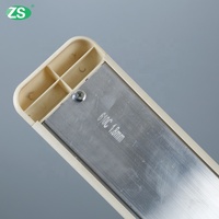 Panneaux de protection murale en PVC de qualité hospitalière Unitech Protections d'angle en aluminium anti-collision pour la protection des murs