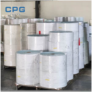 สต็อกฉลากกาวความร้อนแบบม้วนจัมโบ้จากโรงงานโดยตรง วัสดุฉลากสำหรับโซ่ความเย็น ฉลากบรรจุภัณฑ์อาหาร ม้วนฉลากเปล่า - Product Image 1