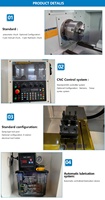 Precio de la Máquina de Torno CNC, Torno CNC CK6130, Torno CNC de Bancada Plana de China