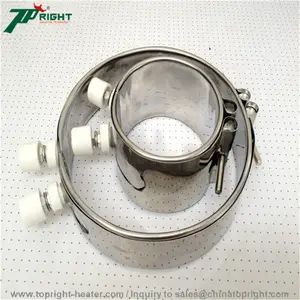 Topright extruder heating element Stainless steel Mica Heating Ring mica insulated Band Heater for injection machines