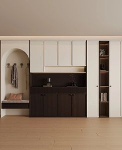Mobile da <span class=keywords><strong>Ingresso</strong></span> su Misura in Legno Stile Morbido Minimalista Mobile da <span class=keywords><strong>Ingresso</strong></span> Arredo <span class=keywords><strong>Soggiorno</strong></span> - Product Image 2