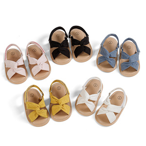 Sandales pour bébé respirantes de 0 à 1 an, semelle souple, sandales de plage pour bébé, antidérapantes pour bébé de 1 an - Product Image 1