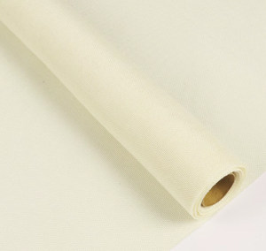 48CMX 5Y High Quality Eco-Friendly Cream White Linen Fabric Flower <b>Wrapping</b> <b>Paper</b> Roll Mesh Bouquet for Wedding Christmas Gifts - Product Image 1