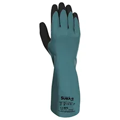 Guanto Chimico Juba 5812 0 8 M T Touch, Verde/Nero - Product Image 4