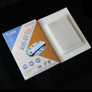 High Quality Transparent Protective Film Plastic Wrap Anti Static Lamination Pouch Sheets a4 Size