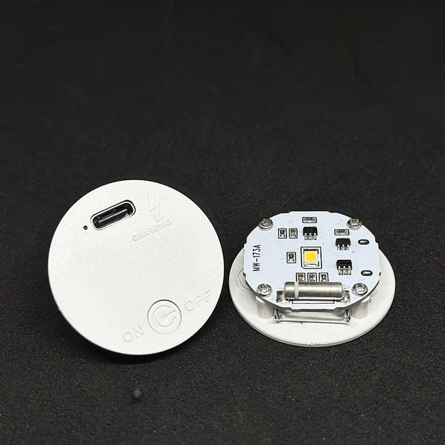 Mini USB Rechargeable LED Flash Module with Vibration Sensor for Toy Accessory