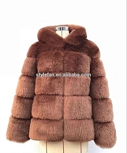 Cappotto alla Moda 2019 con Cappuccio in Pelliccia Sintetica, Abbigliamento <span class=keywords><strong>Invernale</strong></span> da <span class=keywords><strong>Donna</strong></span>, Gilet e Giacca in Finta Pelliccia di Volpe da <span class=keywords><strong>Donna</strong></span> XXXL - Product Image 4
