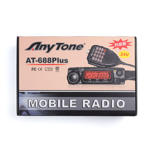 Radio móvil AnyTone At688Plus UV 24V para vehículos, walkie-talkie montado en camión para electrónica de camiones - Product Image 4