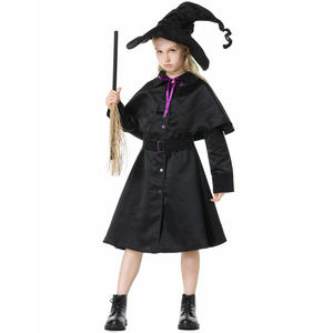2025 niños Halloween <span class=keywords><strong>Zombie</strong></span> Ángel negro <span class=keywords><strong>bruja</strong></span> sombreros <span class=keywords><strong>disfraz</strong></span> Helloween Cosplay disfraces para niños - Product Image 3
