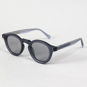 نظارات شمسية عصرية فاخرة بتصميم كلاسيكي ريترو، حماية UV400، إطار دائري من TR90+CP، قابلة للتخصيص بشعار، للرجال والنساء، موديل 2026 - Product Image 4