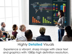 Proyector DLP Optoma H190X en Oferta, 3900 Lúmenes ANSI, Compatible con 3D para Juegos, Películas, Cine en Casa, Preparado para 4K/VGA, Altavoz de 10 W, Brillante - Product Image 6