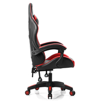 Échantillon Gratuit Chaise de Gaming Ergonomique Ruibao Recaro avec Repose-Pieds, Maille de Qualité, Massage, Fauteuil Informatique Bleu Racing pour Poste de Travail