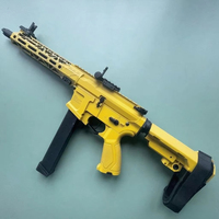 Pistola de Juguete Eléctrica MP5 ARP9 M416 AK47 P90 M4A1 MP7 para Juego de Disparos al Aire Libre, Réplica Real de Pistola de Gel CS AK