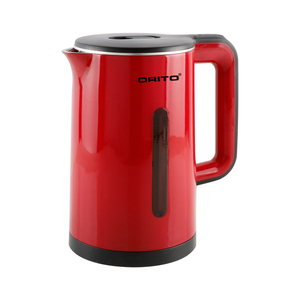 Fabbrica intero prezzo di <span class=keywords><strong>vendita</strong></span> 1.8L 1500W bollitore elettrico brocca di acqua con doppio strato guscio di alloggiamento e corpo lucido comune - Product Image 2