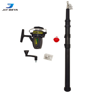1.8m-3.6m canne à pêche télescopique canne à pêche novice engins <span class=keywords><strong>de</strong></span> pêche ensemble entrée mer canne <span class=keywords><strong>ligne</strong></span> roue zu combinaison - Product Image 3