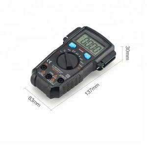 Otomatik aralığı dijital multimetre Mini 6000 TRMS çift yuvası kapasite Ohm Hz sıcaklık gerilim metre ile ncv'deki diyot cep test cihazı - Product Image 4