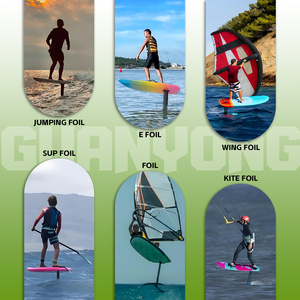 BSC 1120 Mástil de aluminio y carbono para SUP, ala, aleta de efoil, kitesurf, tabla de surf electrónica, foil para deportes acuáticos, surf con foil, hidrofoil - Product Image 3