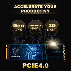 CAPLINK 7500MB/s High-speed SSD 256GB 512GB 1TB 2TB M.<span class=keywords><strong>2</strong></span> SSD Gen 4 NVMe PCIe 4.0 Interne Solid State Drive Aangepaste Logo's OEM/ODM - Product Image 4
