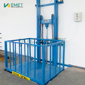 Nouvel ascenseur hydraulique électrique mural élévateur de cargaison élévateur vertical intérieur/extérieur capacité de 1 tonne plates-formes de travail tables élévatrices - Product Image 6