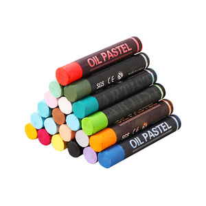 Crayón Monocromático Grueso de Color Blanco Intenso <span class=keywords><strong>Caino</strong></span> Rich Colors, Pastel al Óleo Suave y de Alta Densidad para Pintura en Estudio Infantil - Product Image 1