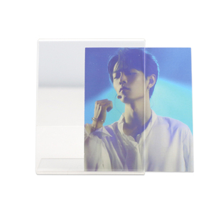 Marco de foto con respaldo inclinado para <span class=keywords><strong>instax</strong></span> square, 4 pulgadas, acrílico, pantalla de escritorio - Product Image 4