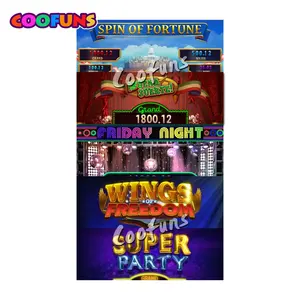 Coofun Aurora 3 Video Game vertikal, Aurora 3 Multi Game, 5 in 1, oleh Jenka Labs