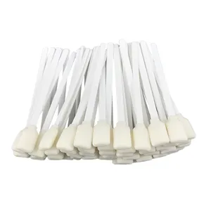 GI cleanroom foam tip printer head lint free cleaning detailing industrial swabs