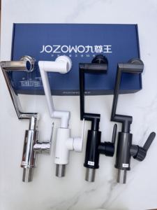 Robinet de lavabo universel à un trou, nouveau design, pour la maison, robinet de lavabo chaud et froid, valve en céramique, plastique, villa, cuisine, salle de bain - Product Image 4