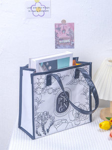 Bolsa de Playa de Verano, PVC PU, Bolso de Mano y Hombro para Mujer, Impermeable, con Logotipo Impreso, Bolsa de Regalo - Product Image 4