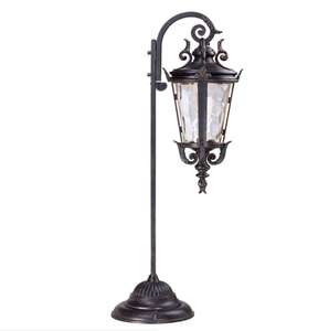 Lampe de chemin en verre transparent à LED basse tension en bronze européen Casa <span class=keywords><strong>Marseille</strong></span> pour la décoration extérieure de la maison, du porche, du patio - Product Image 1