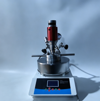 Reactor de Laboratorio Profesional, Tanque de Reacción Química de Alta Presión 316L, Motor PLC Automático con Acoplamiento Magnético
