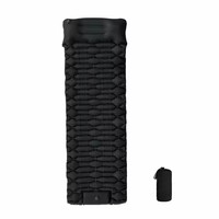 Tapis de couchage autogonflant, matelas gonflable ultraléger de 193x66x6 cm avec oreiller, matelas de camping compact et portable
