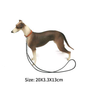 Likelife Shiba Inu Worst Hond Corgi Massief Pvc Speelgoed <span class=keywords><strong>Plastic</strong></span> Figuur Dieren Hond Met Sleepkabel - Product Image 6