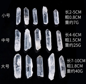 Số lượng lớn tinh thể cột chấm dứt điểm rõ ràng thạch anh điểm nguyên trắng tinh thể thạch anh đá thô thạch anh cụm cho trang trí nội thất - Product Image 5