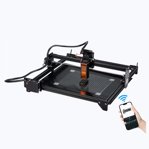 Máquina Portátil de Corte y Grabado Láser de Diodo para Madera y Cuero, Compatible con Formatos DXF/PLT, Marcado de Códigos QR y Logotipos de 0.05mm - Product Image 1