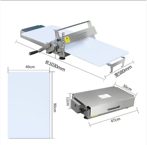 Nueva Laminadora y Rodillo Manual para <span class=keywords><strong>Masa</strong></span> <span class=keywords><strong>de</strong></span> Panadería a Base <span class=keywords><strong>de</strong></span> Leche, para Croissants, Baklava Turca y Pizza - Fácil <span class=keywords><strong>de</strong></span> Usar - Product Image 6