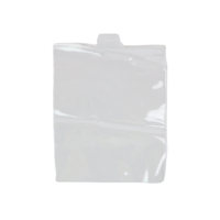 Pochette zippée en PVC transparent de haute qualité avec trou de suspension, sac d'emballage en plastique transparent pour chaussettes, sous-vêtements, cosmétiques, cadeaux