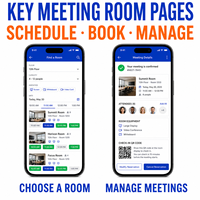 Desarrollo de Aplicaciones de Internet para Reserva de Salas de Reuniones Personalizadas para IOS/Android con Tecnología React Native y Flutter, Calendario de Disponibilidad de Salas
