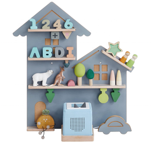 FSC & BSCI in legno Tonie Shelf Cloud Storage per 12-20 Tonie figure caratteri mensola <span class=keywords><strong>a</strong></span> parete magnetica per Toniebox - Product Image 4