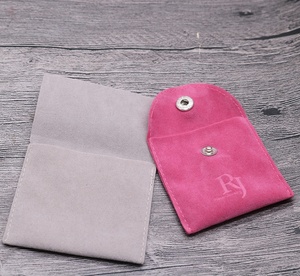 <b>Gift</b> Jewelry Packaging Small Suede <b>Envelope</b> Flap Bags - Product Image 5