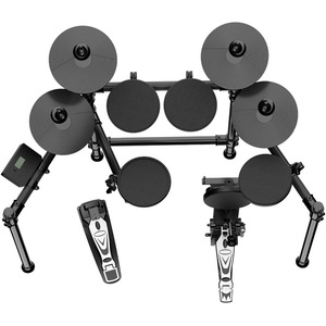 Juego de batería electrónica silenciosa al por mayor con 5 tambores y 4 platillos - Percusión plegable portátil con cámara de silicona - Product Image 5