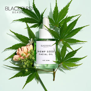 OEM organik kenevir tohumu yağı derin nemlendirici nem yağı cilt bakımı doğal kenevir yüz yağı - Product Image 3