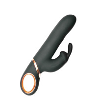 Vibrateur électrique Rabbit à double vibration, stimulateur du point G, double tête, vibrations puissantes multifréquences, faible bruit