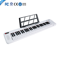 OEM BDMUSIC BD-668 Children's Digital Piano 61 Keys Electronic Keyboard 200 Rhythms Multifunctional Portable Musical Instrument