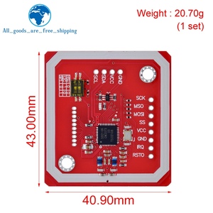 Tzt 1/2ชิ้น <span class=keywords><strong>PN532</strong></span> NFC RFID โมดูลไร้สายผู้ใช้ V3ชุดเครื่องอ่านโหมด S50การ์ด PCB I2C IIC SPI Hsu สำหรับ <span class=keywords><strong>Arduino</strong></span> - Product Image 2