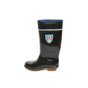 Baisheng proporciona muestras <span class=keywords><strong>2025</strong></span> rodilla de seguridad PVC impermeable antiestático todas las estaciones Botas de lluvia de trabajo Industrial Unisex - Product Image 4