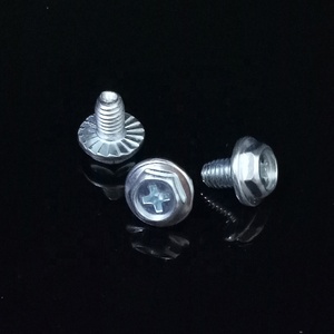 Thép Mạ Kẽm <span class=keywords><strong>Hex</strong></span> Mặt Bích Đầu Chữ Thập Lõm Tam Giác Răng Khóa Chủ Đề Cán Vít - Product Image 6