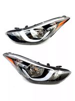 Faro Delantero LED/Halógeno para Hyundai Elantra 2014-2016, OEM 92101-3Y510 92102-3Y510, Conjunto de Faro Delantero Izquierdo y Derecho