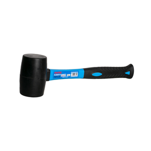 Marteau de sécurité FIXTEC à manche en fibre de verre, marteau à tête en caoutchouc 8oz 16oz 24oz FHRH90008-FHRH90016-FHRH90024 - Product Image 2